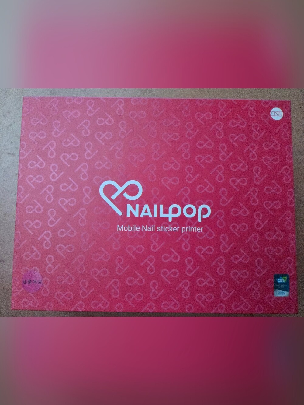 Mobile Nail Sticker Printer - Pink